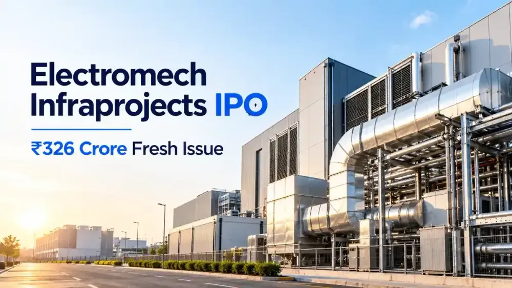 electromech infraprojects ipo 326 crore fresh issue drhp sebi Electromech Infraprojects IPO: AIG-Backed Company Files DRHP With ₹326 Crore Fresh Issue