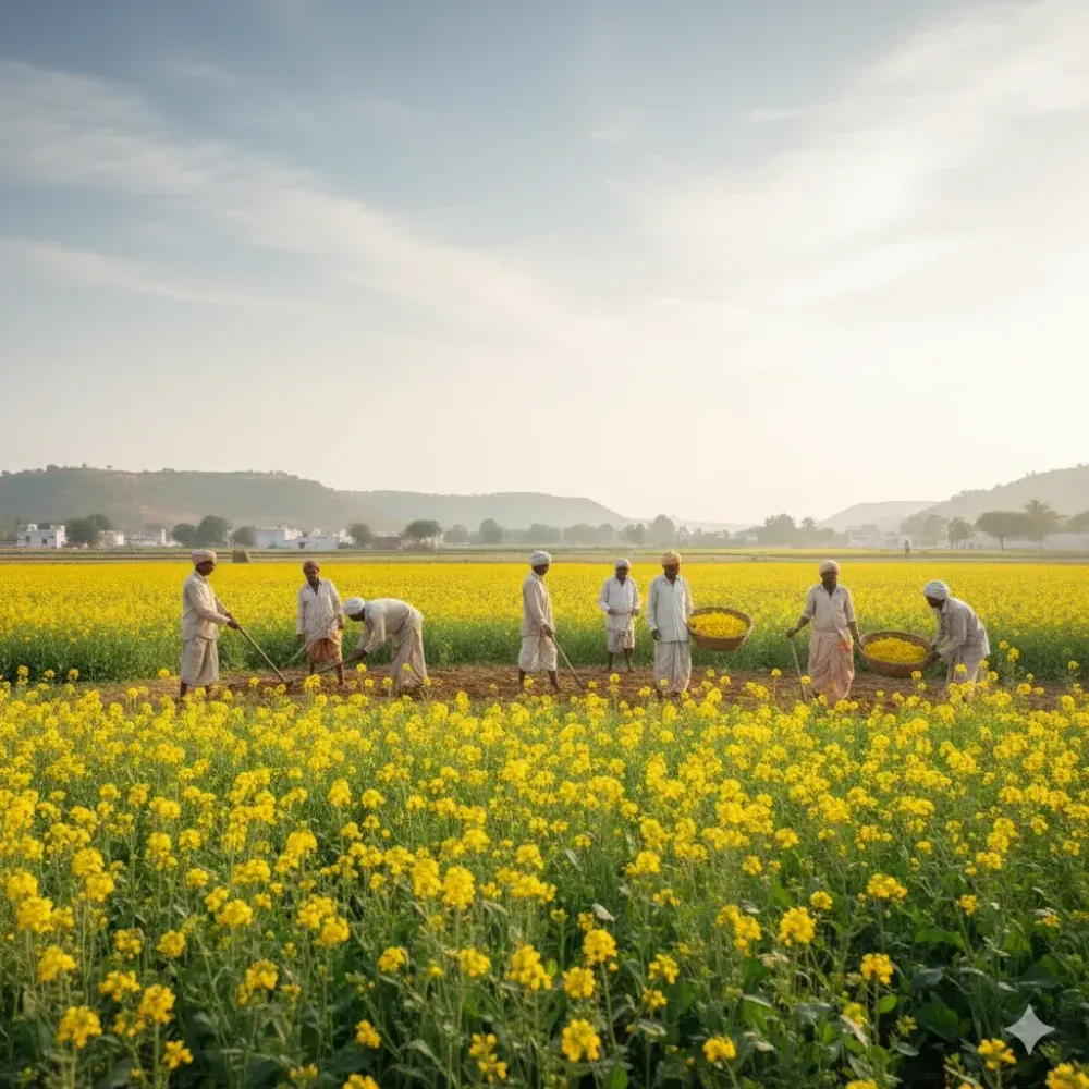 Rapeseed Planting Jumps In India As China Demand Rises Rapeseed Planting Jumps In India As China Demand Rises