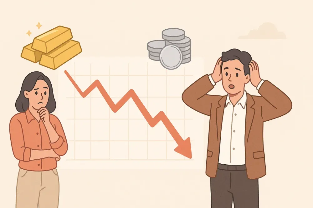 Gold & Silver Prices Drop After a Festive Run: What Lies Ahead?