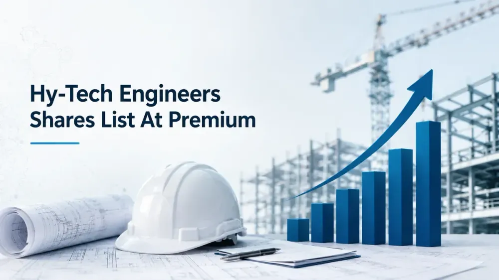 hy tech engineers shares list at over 41 percent premium on nse Hy-Tech Engineers Ltd IPO Listing