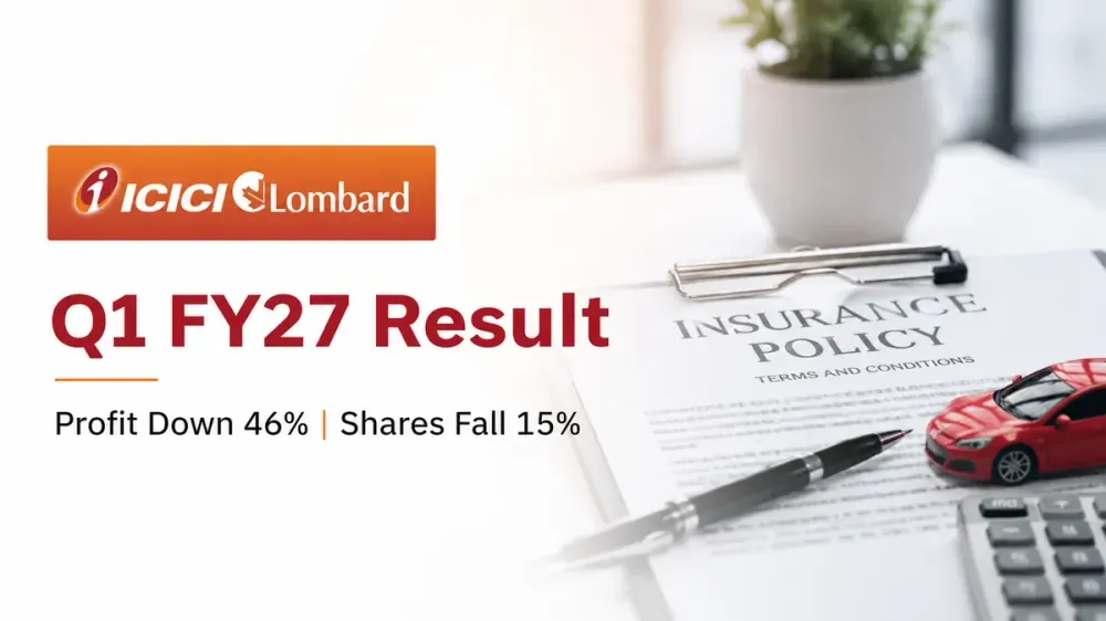 icici lombard q1 fy27 profit falls 46 percent fire losses combined ratio ICICI Lombard Q1 FY27