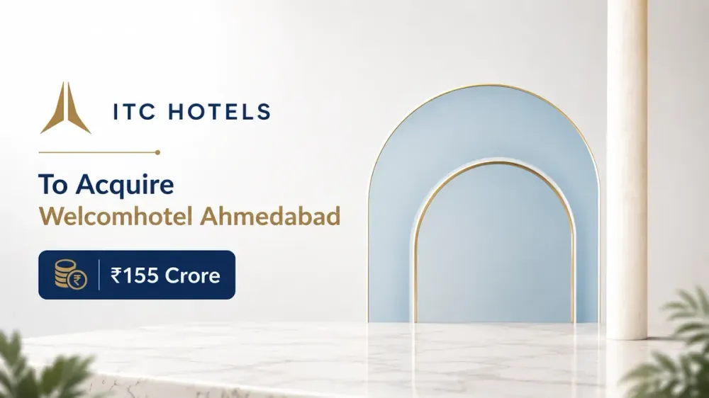 itc hotels acquires welcomhotel ahmedabad 155 crore q1fy27 results ITC Hotels To Acquire Welcomhotel Ahmedabad