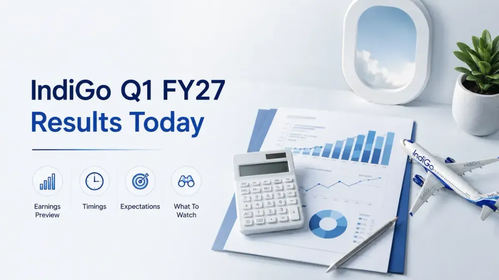 indigo q1 fy27 results today earnings preview time expectations what to watch IndiGo Q1 FY27 Results Today: Earnings Preview, Timings, Expectations and What to Watch