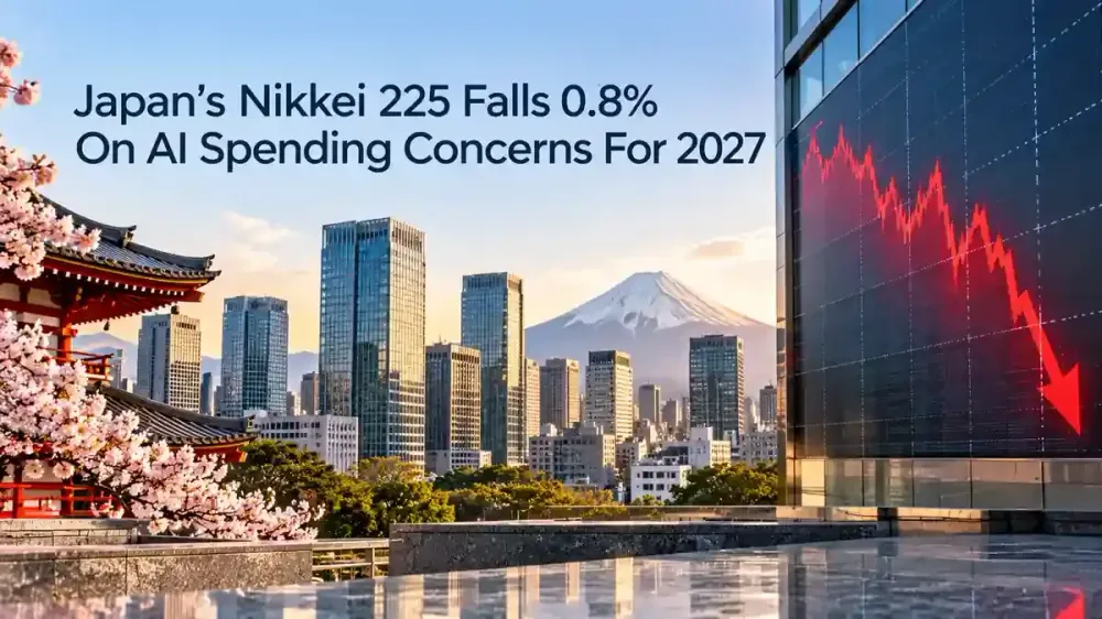 Japan Stock Market Today: Nikkei Declines As Semiconductor Sell-Off Meets UBS Forecast Of USD 1 Trillion In AI Infrastructure Spending