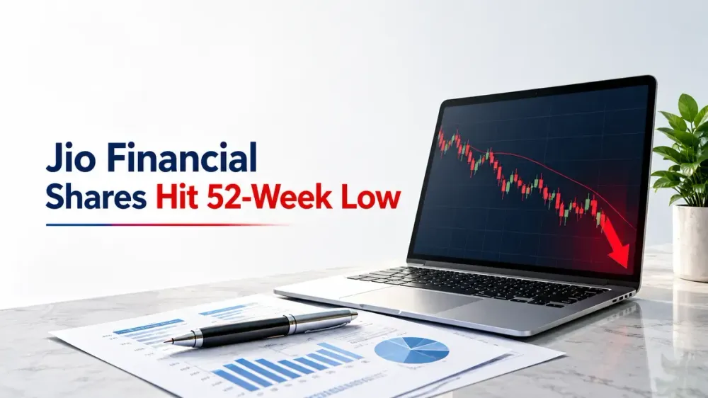jio financial services share price hits 52 week low Jio Financial Services Share Price: Stock Hits 52-Week Low Amid Market Pressure