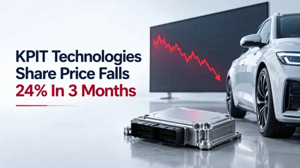 kpit technologies share price falls 24 percent as european projects face delays KPIT Technologies Share Price Falls 24% In 3 Months