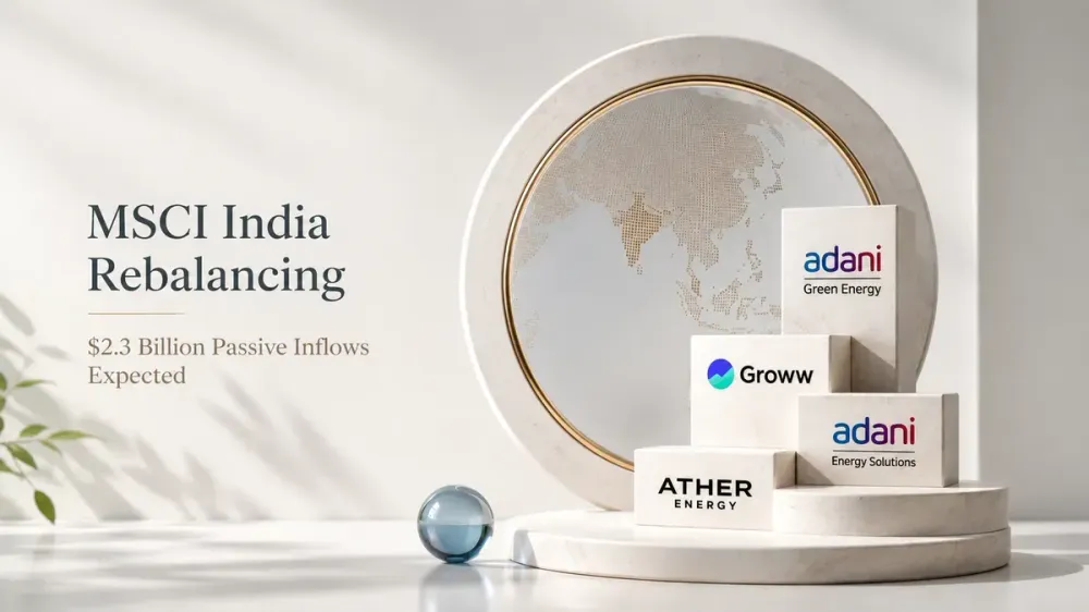 msci india rebalancing passive inflows august 2026 MSCI August Review Could Add 12 Indian Stocks