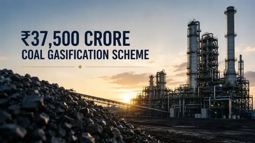 coal ministry 37500 crore gasification scheme applications 2026 Ministry Of Coal Opens Applications For ₹37,500