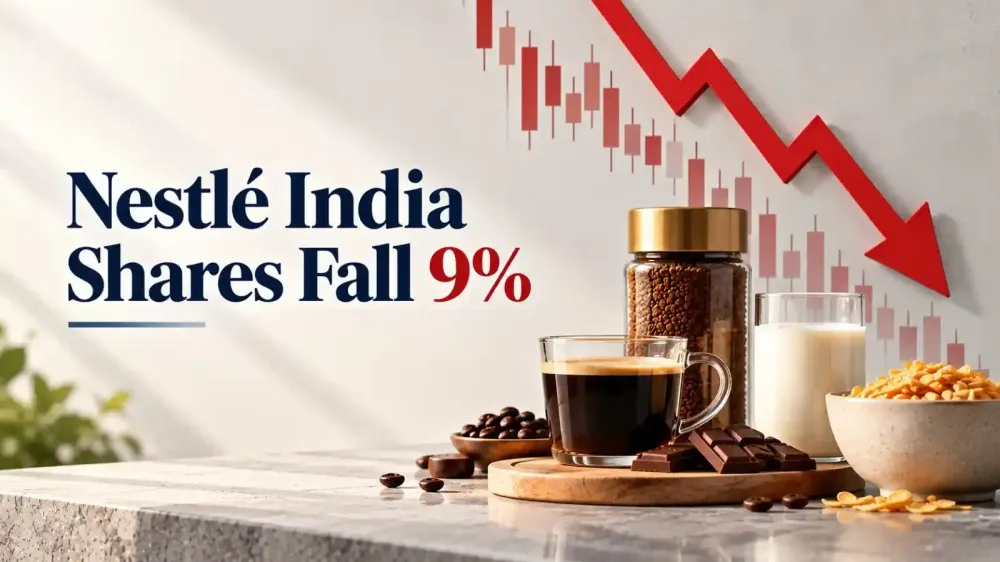 nestle india share price falls q2 results Nestlé India Share Price Falls Nearly 9% After Q2 Results Despite 36% Profit Jump; Here’s Why