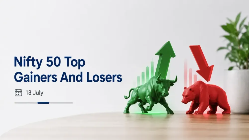 Nifty 50 Top Gainers and Losers Today, July 13: TCS, HCLTech, Tech Mahindra Gain; Grasim