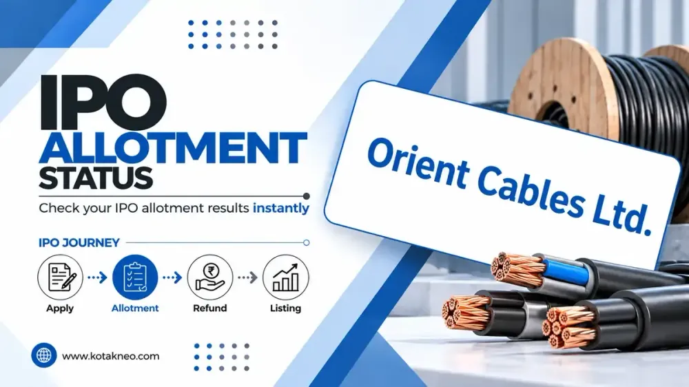 Orient Cables (India) IPO Allotment Status Orient Cables (India) IPO Allotment Status Online Check on Kfin Technologies, NSE & BSE Platform for all Investors