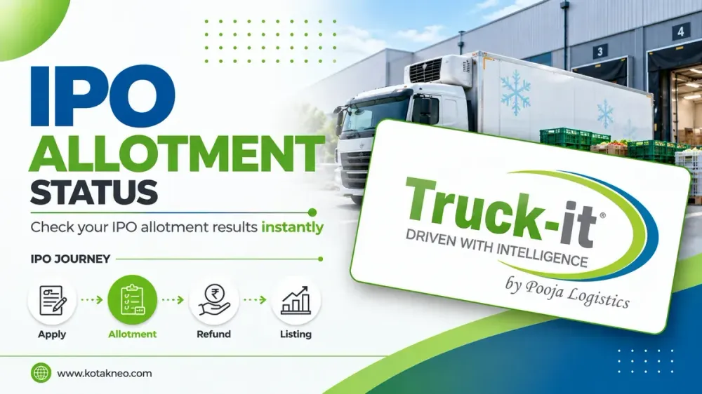 Pooja Logistics IPO Allotment Status Online Check on Maashitla Securities & NSE SME Platform for all Investors Pooja Logistics IPO Allotment Status Check Online