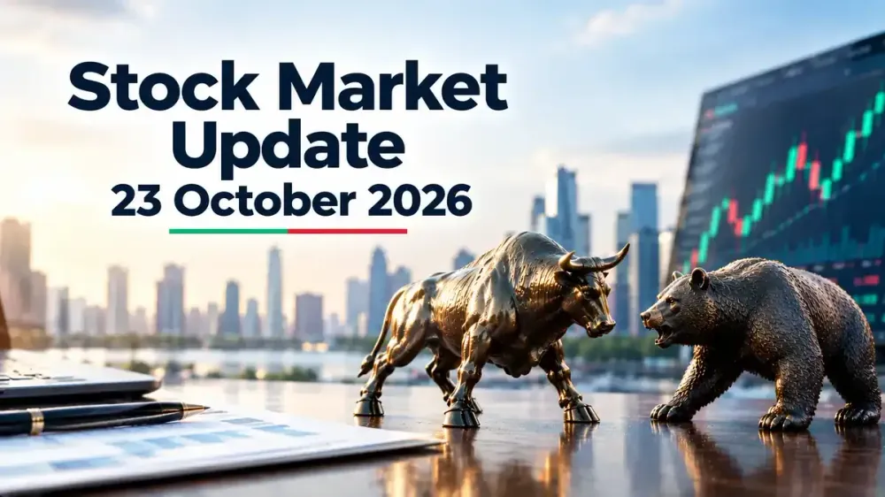 stock market update 23 october 2026 sensex nifty Stock Market Update 23 October 2026