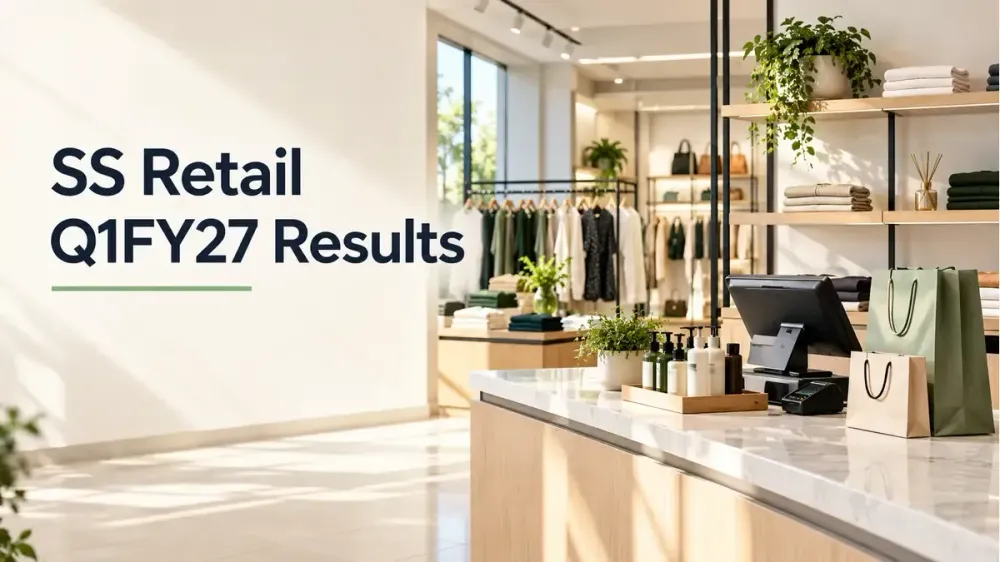 ss retail share price in focus as company announces q1 fy27 results SS Retail Q1FY27 Results Preview: Board To Review June Quarter Financial Performance On 13 October 2026