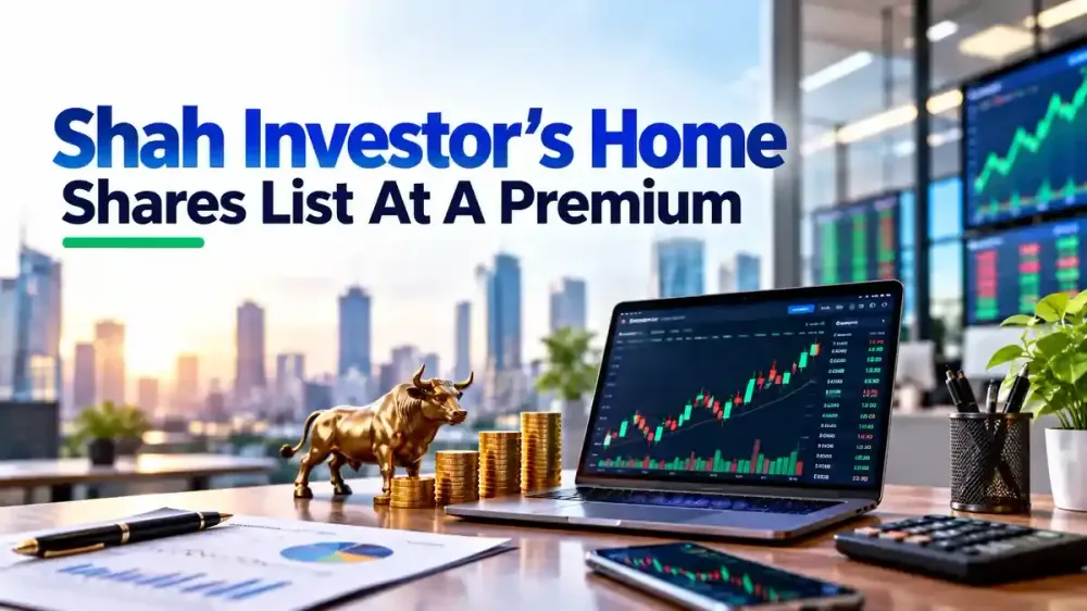 shah investors home shares list at a premium Shah Investor’s Home IPO Listing