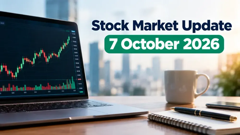 stock market update 7 october 2026 sensex nifty Stock Market Update 7 October 2026: Sensex Dropped Over 400 Pts; Nifty 50 Close To 22,600 In Early Trading