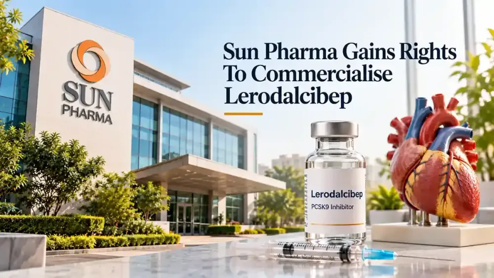 sun pharma lerodalcibep lib therapeutics global licensing deal Sun Pharma Enters Global Lerodalcibep Deal