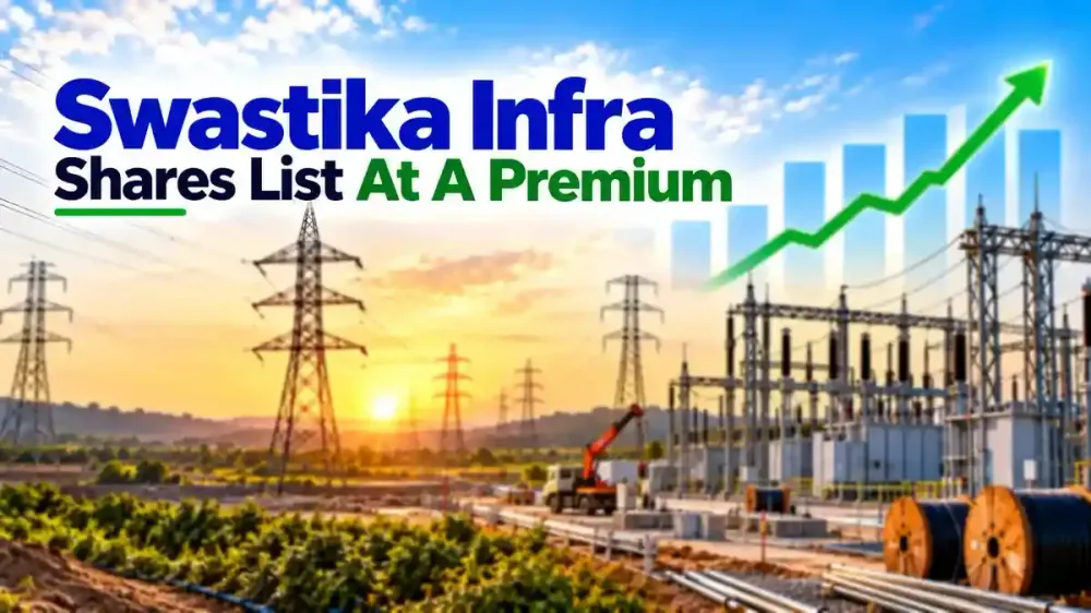 swastika Infra shares list at a premium Swastika Infra IPO Listing: Shares List At A Premium Of Over 8%
