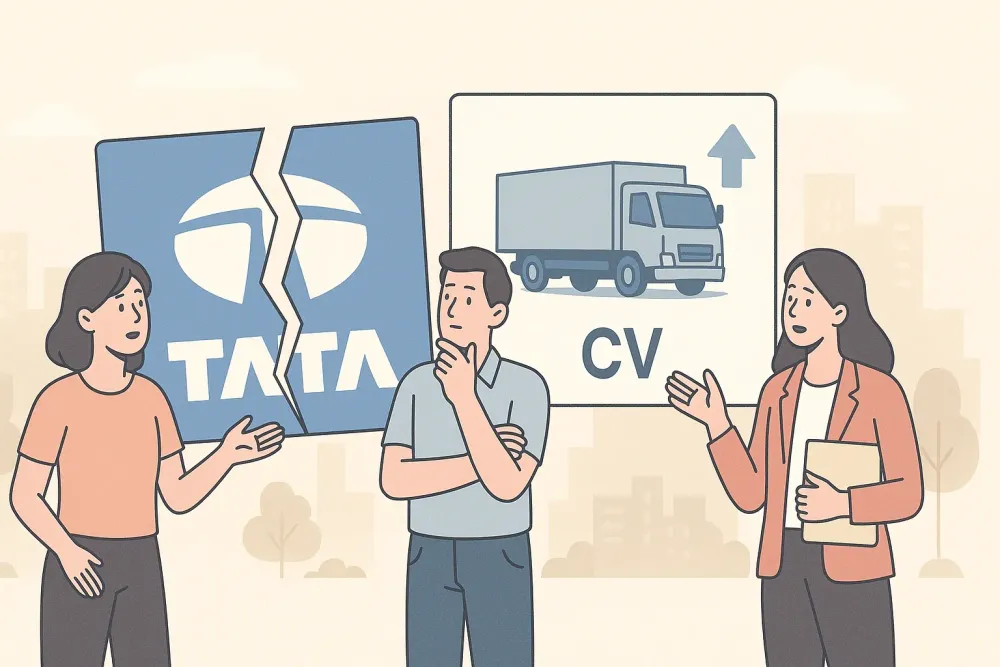 Tata's Big Split: What Is The New CV Stock Worth? Tata's Big Split: What Is The New CV Stock Worth?