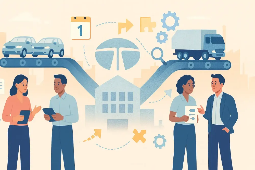 Tata Motors Demerger: What’s changing from Oct 1 — and how it works Tata Motors Demerger: What’s changing from Oct 1 — and how it works