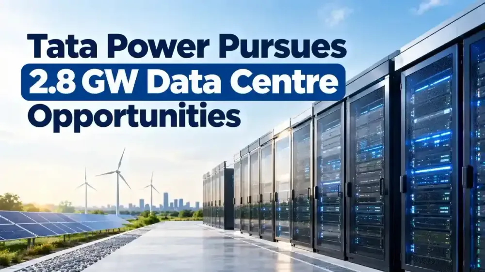 tata power explores 2 8 gw data centre projects as ai power demand rises Tata Power Pursues 2.8 GW Data Centre Opportunities With 18 Operators As AI-Linked Power Demand Rises