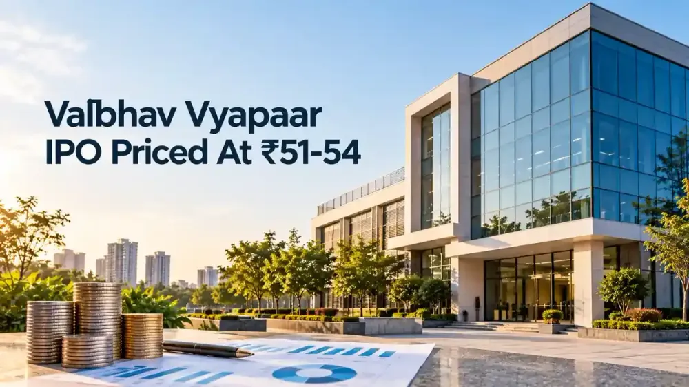 vaibhav vyapaar ipo opens october 13 Vaibhav Vyapaar IPO Opens On 13 October With ₹42.1 Crore Issue: Price Band, Subscription And Listing Details