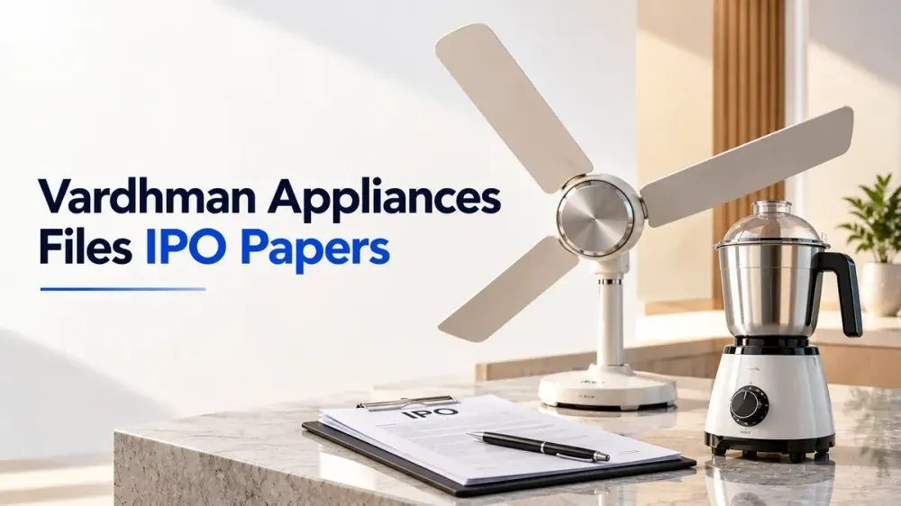 Vardhman Appliances IPO: Consumer Appliances Maker Files ₹250 Crore Fresh Issue Papers With SEBI