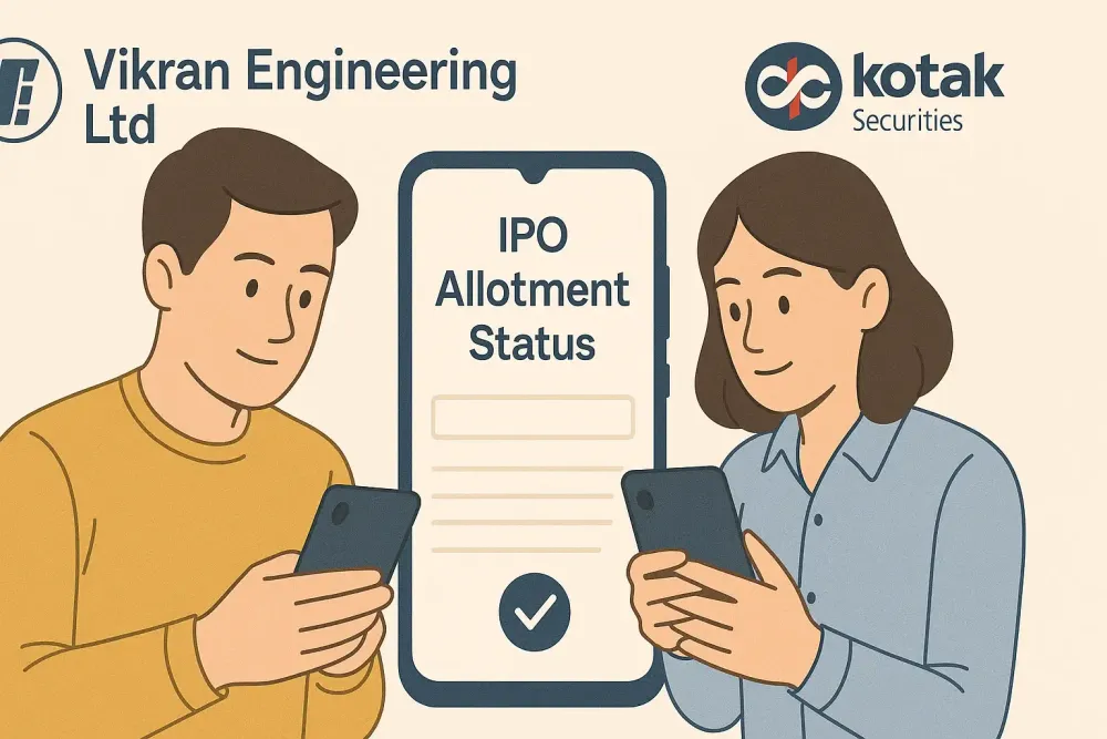 Vikran Engineering IPO Allotment Status: Step-by-Step Guide to Check Online Vikran Engineering IPO Allotment Status