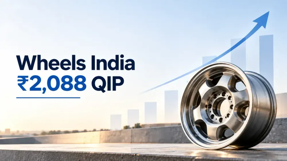 Wheels India Sets ₹2,088 Indicative Price For ₹250 Crore QIP, 4.7% Equity Dilution In Focus