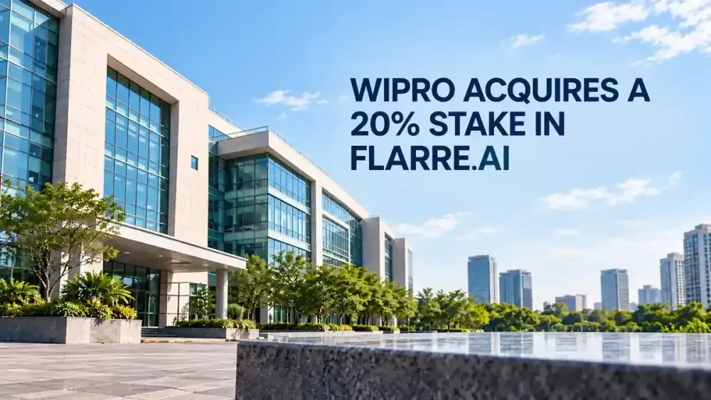 Wipro Targets Global Insurance AI Growth With FLARRE.AI Acquisition; Shares In Focus After Deal Announcement