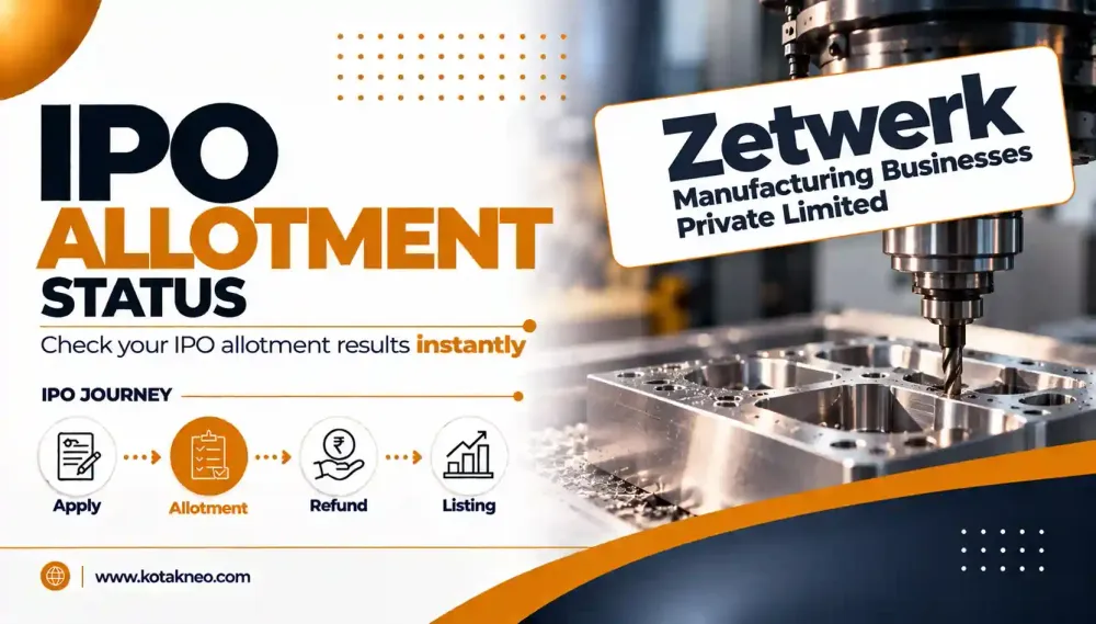Zetwerk IPO Allotment Status Online Check on Kfin Technologies, NSE & BSE Platform for all Investors Zetwerk IPO Allotment Status