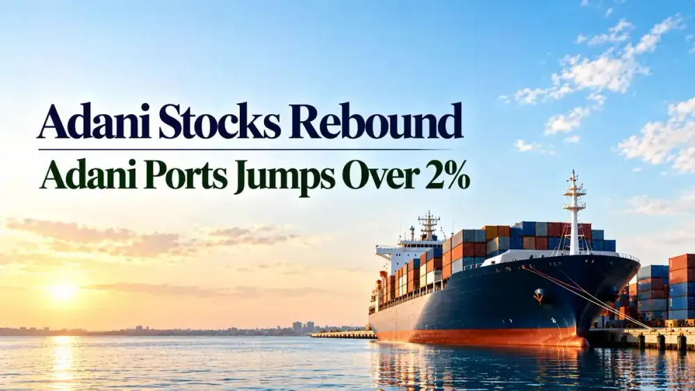 adani stocks rebound adani ports adani green ambuja cement gain Adani Stocks Rebound After Sharp Sell-Off; Adani Ports Jumps Over 2%, Adani Green, Ambuja Cement Gain