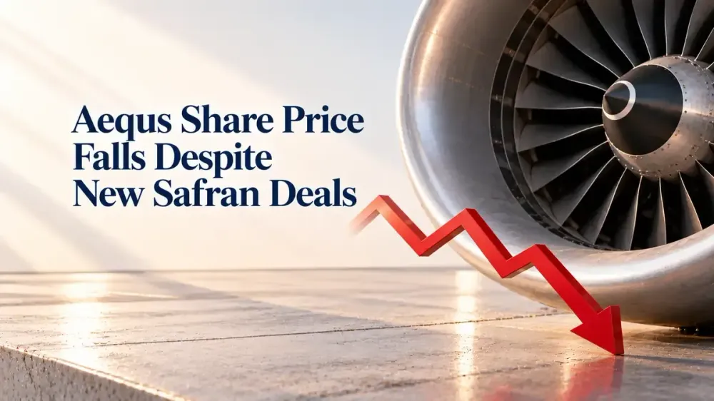 aequs share price falls despite new safran deals Aequs Share Price Falls Despite New Safran Deals Covering Flight-Critical Components For Airbus And Boeing