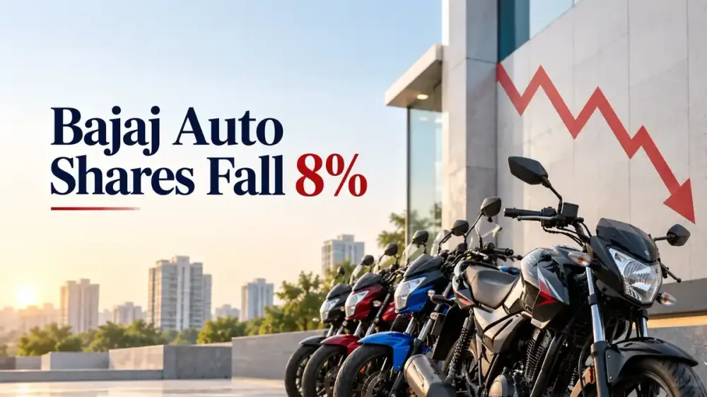 Bajaj Auto Share Price Falls 8% After September Sales Update