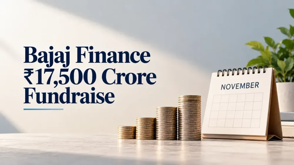 bajaj finance 17500 crore fundraise november Bajaj Finance ₹17,500 Crore Fundraise