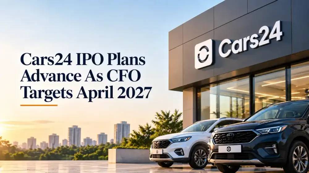cars24 ipo plans cfo shivanshu makk ar april 2027 drhp eligibility Cars24 IPO Plans Advance As CFO Shivanshu Makkar Targets