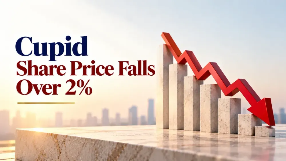 cupid share price falls 2 percent after record high stock up 245 percent 2026 Cupid Share Price Falls Over 2% After Hitting Record High; Stock Up 245% In 2026