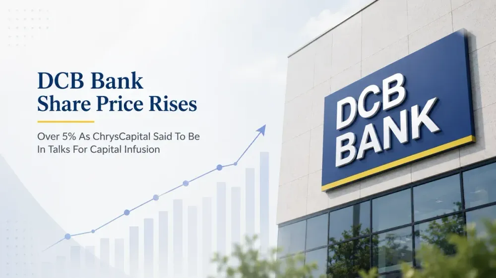 dcb bank share price chrys capital capital infusion DCB Bank Share Price Rises