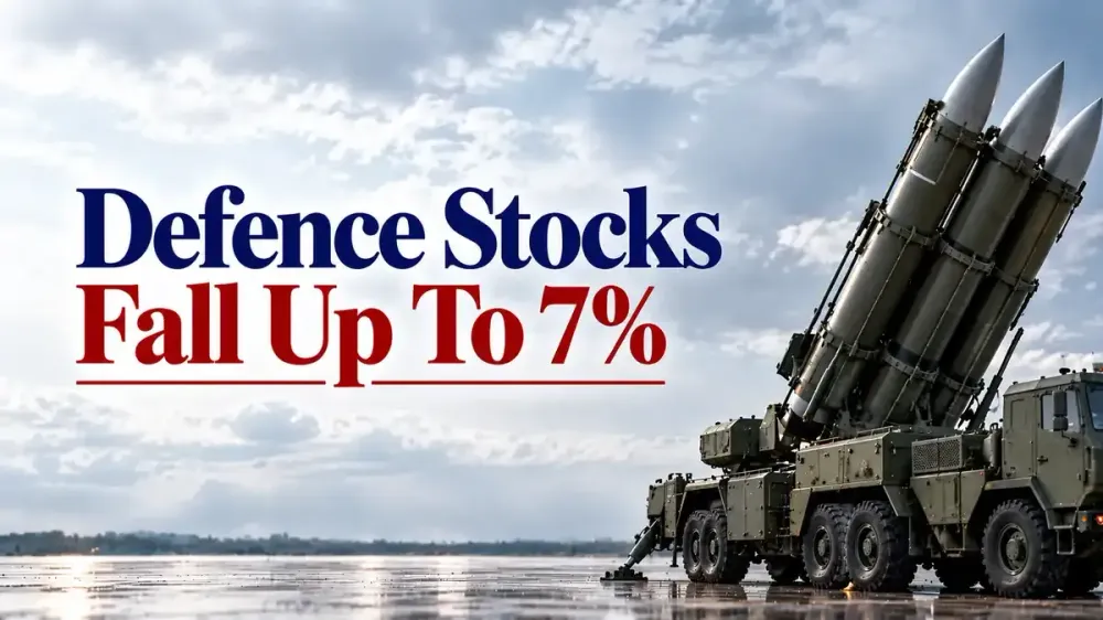 Defence Stocks Fall Up To 7% As Nifty India Defence Drops 3%
