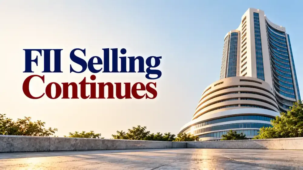 fii selling continues for eight weeks as diis offset outflows FII Selling Continues For Eight Straight Weeks As Foreign Investors Offload ₹30,294 Crore And DIIs Buy ₹30,313 Crore
