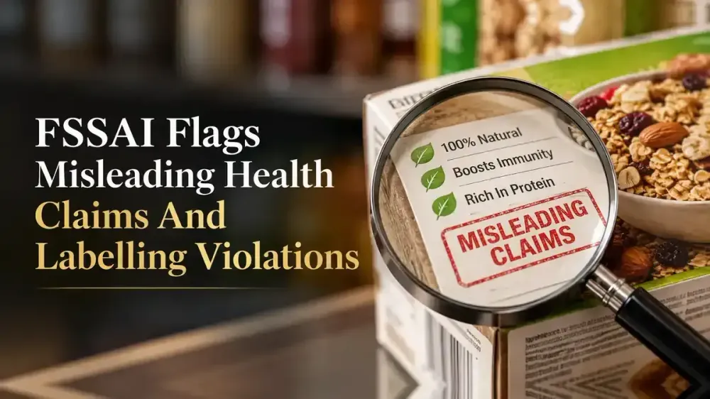 fssai notices nestle india hindustan unilever misleading health claims labelling violations FSSAI Issues Notices To Nestlé India And Hindustan Unilever Over Alleged Misleading Health Claims And Food Labelling Violations