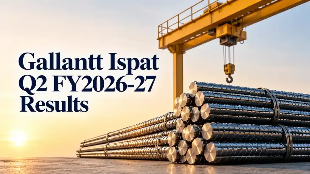 gallantt ispat q2 fy27 results Gallantt Ispat Q2 FY2026-27 Results: Steelmaker Reports ₹1,145.89 Crore Revenue And ₹60.51 Crore Profit For September Quarter