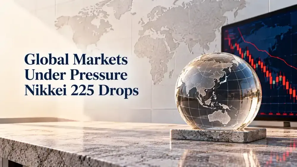 japan stock market nikkei falls Global Markets Under Pressure: Nikkei 225 Drops 1.06% As SoftBank Sinks 5.40% Amid AI Fears And Bond Market Stress
