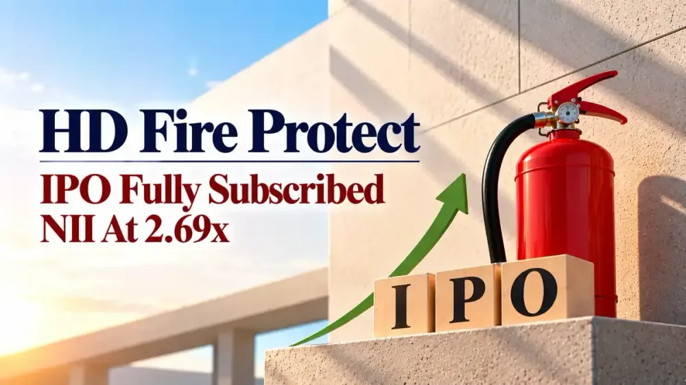 hd fire protect ipo subscription status HD Fire Protect IPO Subscription Status Day 1: Issue Fully Subscribed Within 2 Hours, NII Demand at 2.69x