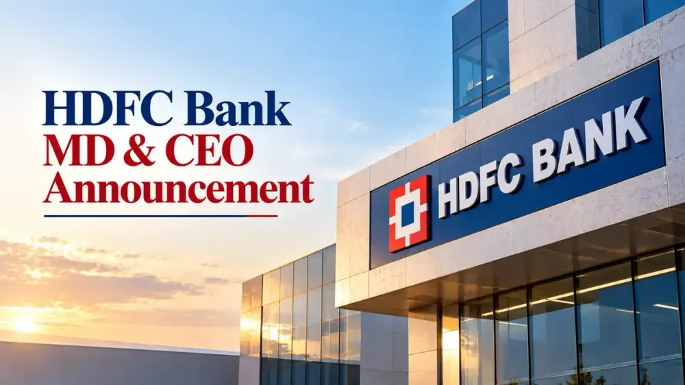 hdfc bank md ceo announcement rbi decision anup bagchi kaizad bharucha HDFC Bank MD & CEO Announcement Today
