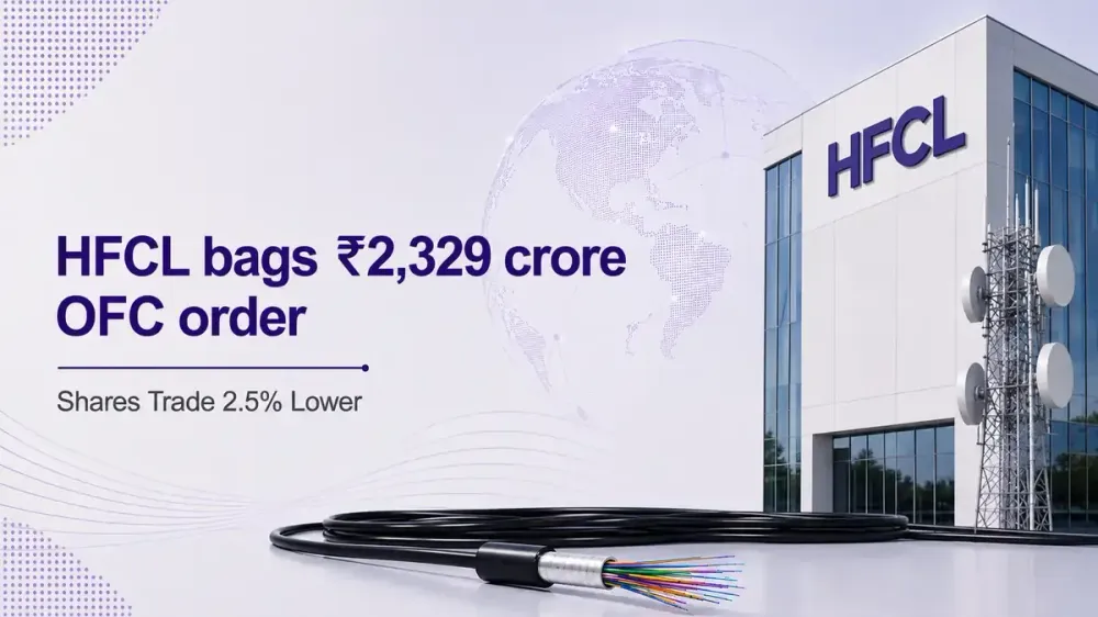 hfcl secures rs 2329 crore three year international ofc supply contract HFCL bags ₹2,329 crore OFC order from global multinational for 2027-29 supply