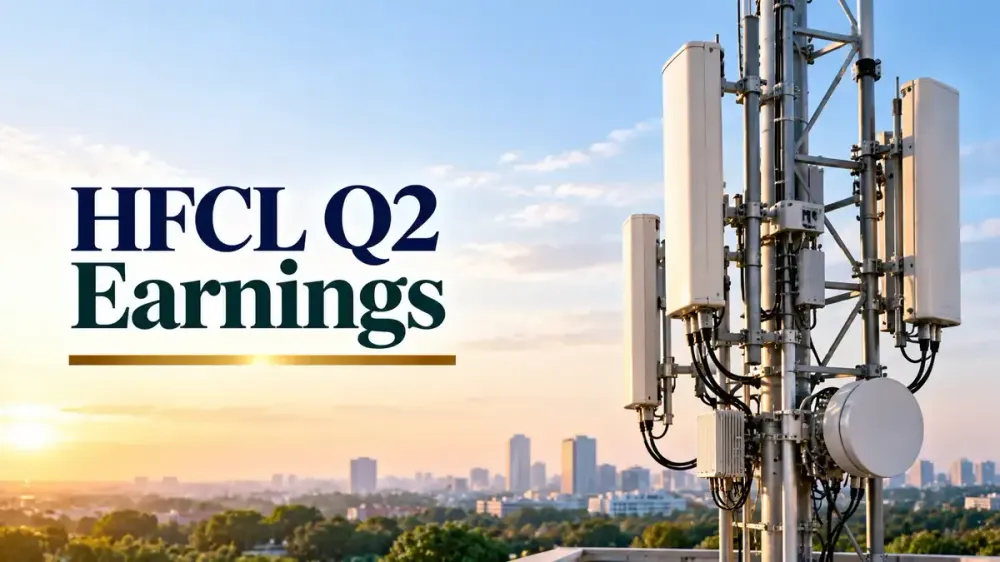 hfcl q2 fy27 results profit surges 448 percent shares in focus HFCL Q2 Earnings: Profit Rises 448% Year-On-Year, Order Book Exceeds ₹28,900 Crore And Shares Gain 5%
