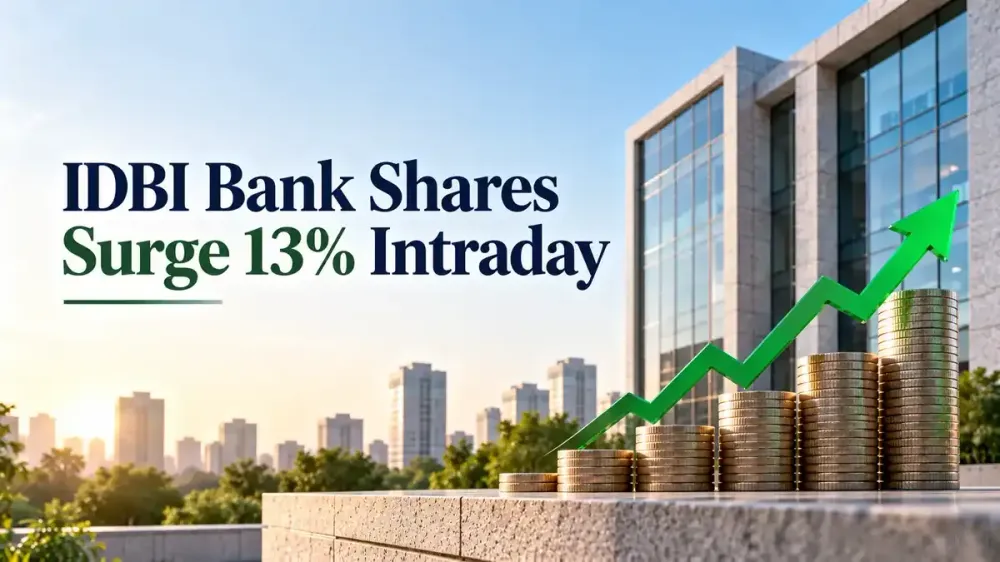IDBI Bank Share Price Surges 13% Intraday, Stock Still Up Over 8%; What’s Driving The Rally?