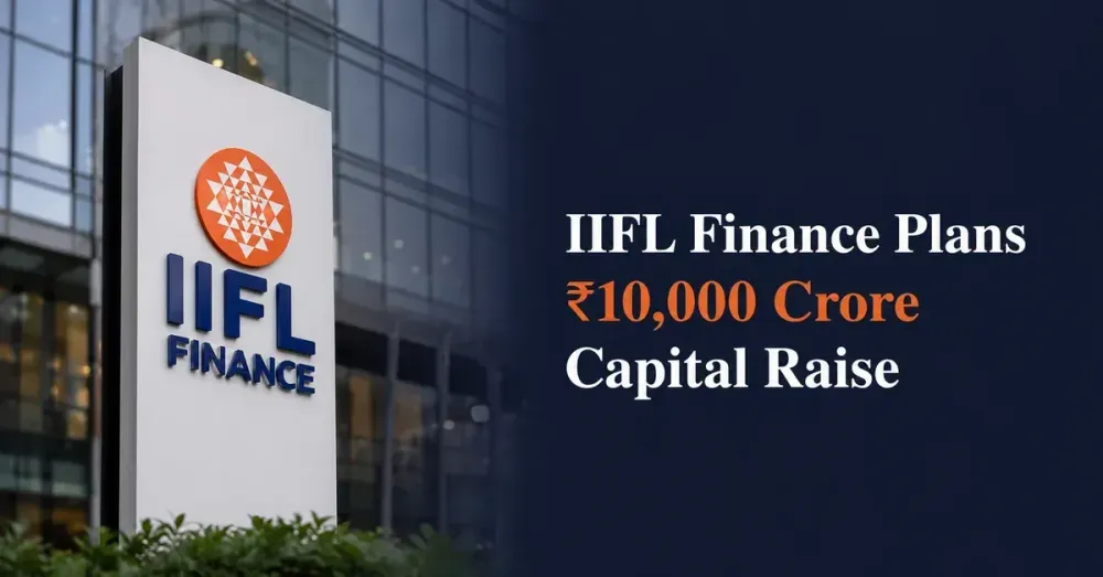 IIFL Finance Plans ₹10,000 Crore Capital Raise; Board Approves Higher Borrowing Limits IIFL Finance Plans ₹10,000 Crore Capital Raise; Board Approves Higher Borrowing Limits