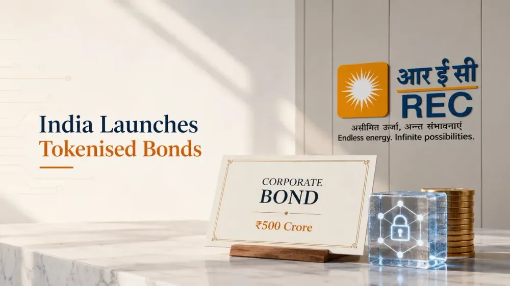 india first tokenised bond issue rec september 500 crore India To Launch First Tokenised